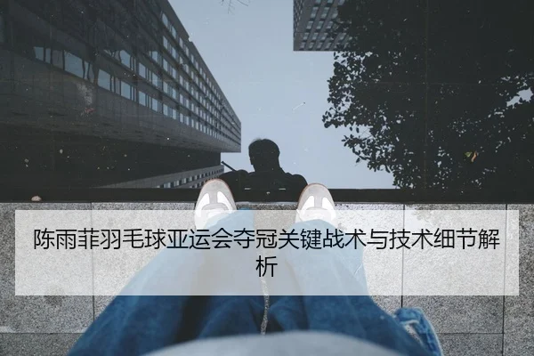 陈雨菲羽毛球亚运会夺冠关键战术与技术细节解析